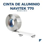 Cinta de Aluminio Navitek 770 de 50mmx46m - Imagen 2
