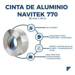 Cinta de Aluminio Navitek 770 de 50mmx46m