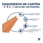 Esquinero 1.20m x 120 Puntos
