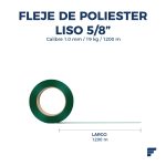 Fleje de Poliester Liso de 5/8" - Imagen 2
