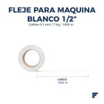 Fleje para Maquina Blanco 1_2_1500_fycamex