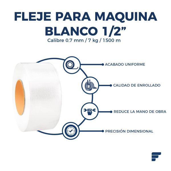Fleje para Maquina Blanco 1_2_1500_fycamex