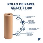 Papel Kraft de 51 cm