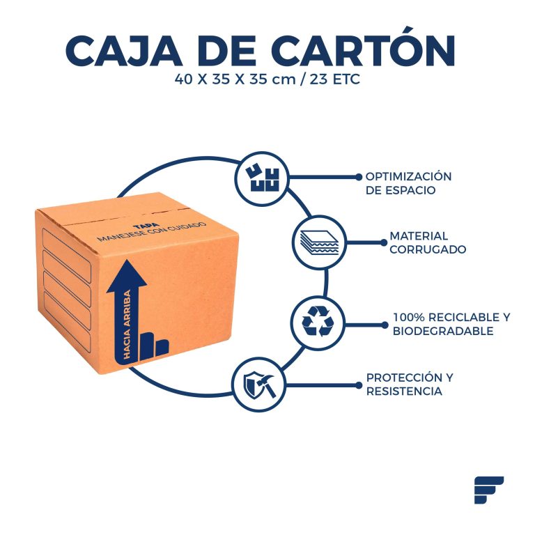 Cajas de Carton 40x35x35 Fycamex