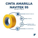 Cinta Amarilla Navitek 95 48 mm x 150 m