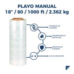 Playo Manual 18" 60x1000Ft
