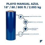 Playo Azul de 18"