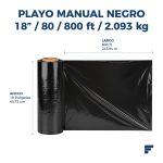 Playo Negro 18" - Imagen 2