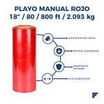 Playo Rojo de 18"