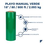 Playo Verde de 18"