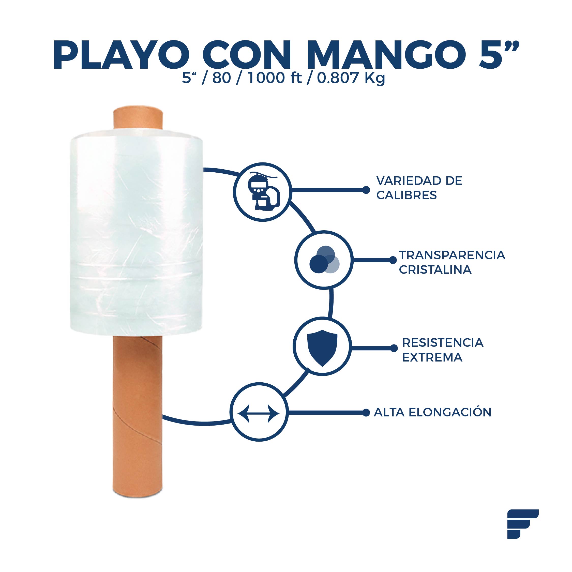 Playo Mnaual 5_80 100_3 Playo Manual de 5" C/Mango - Imagen 1