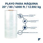 Playo P/Máquina de 20"