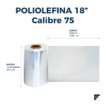 Poliolefina Doblada y Microperforada de 18" Cal. 75 x 1067 m - Imagen 2