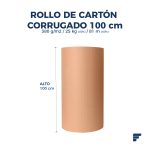 Cartón Corrugado de 1.00 m - Imagen 2