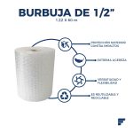 Rollo de Burbuja Grande de 1/2"