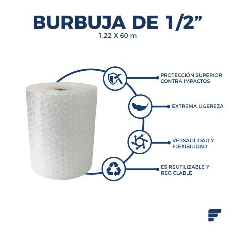 Rollo de Burbuja Grande de 1/2"