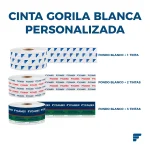 Cinta Gorila Blanca Personalizada - Imagen 2