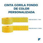 Cinta Gorila de Color Personalizada - Imagen 2