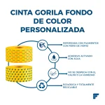 Cinta Gorila de Color Personalizada