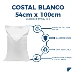 Costal Blanco 54cmx100cm_Fycamex