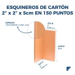 Esquinero 5cm x 150 Puntos - Imagen 2
