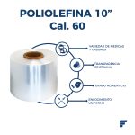 Poliolefina Doblada y Microperforada de 10" Cal. 60 x 1332 m