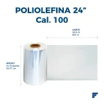 Poliolefina Doblada y Microperforada de 24" Cal. 100 X 800 m
