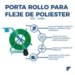 Portarollo P/Fleje de Poliester