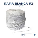 Rafia Blanca Cal. 2 - Imagen 2