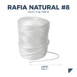 Rafia Natural Cal. 8 - Imagen 3