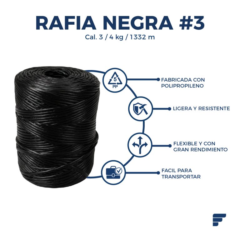 Rafia Negra #3_Fycamex