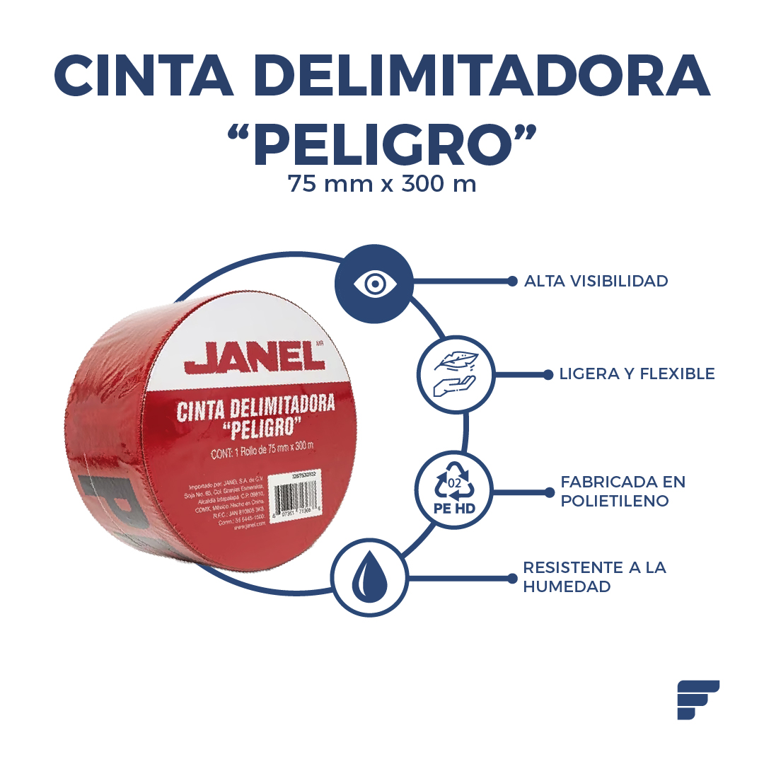 Cinta Delimitadora Peligro Fycamex Cinta Delimitadora Peligro Fycamex