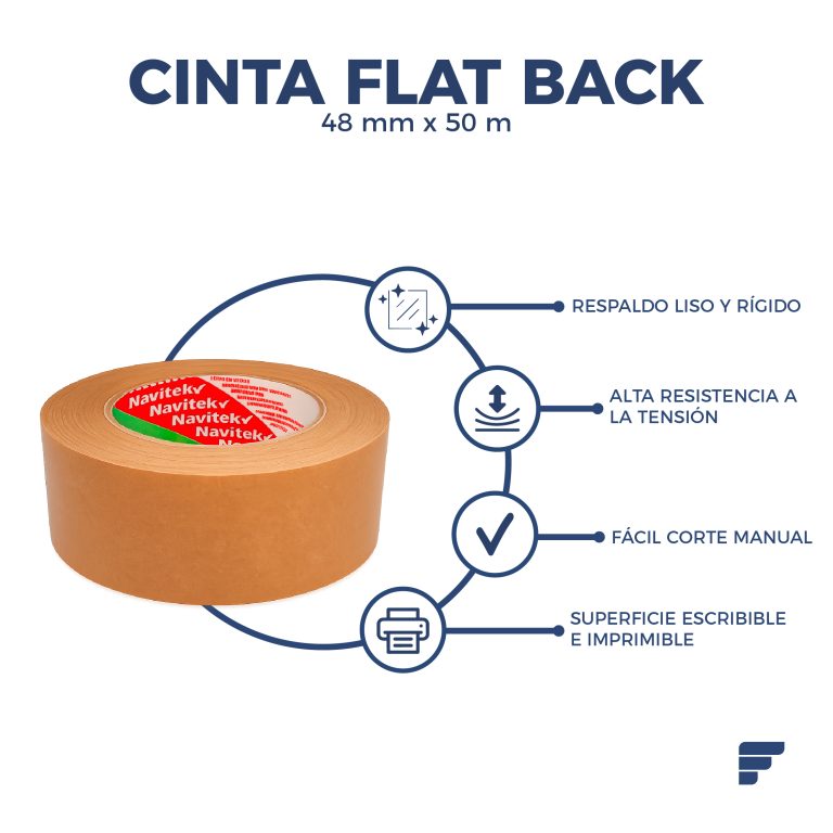 Cinta Flat Back Fycamex
